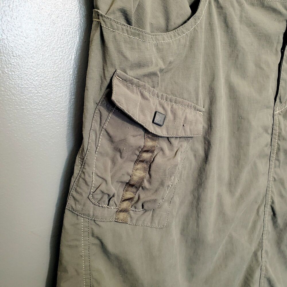 Mountain Hardwear Skirt Women's Size 14 Khaki Green Pockets Outdoors Hiking - Picture 4 of 9